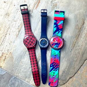 Colorful and unique Swatch Watch Bundle